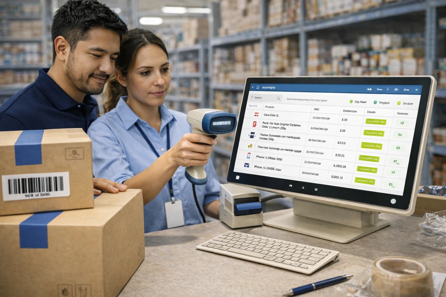 Control total de inventario