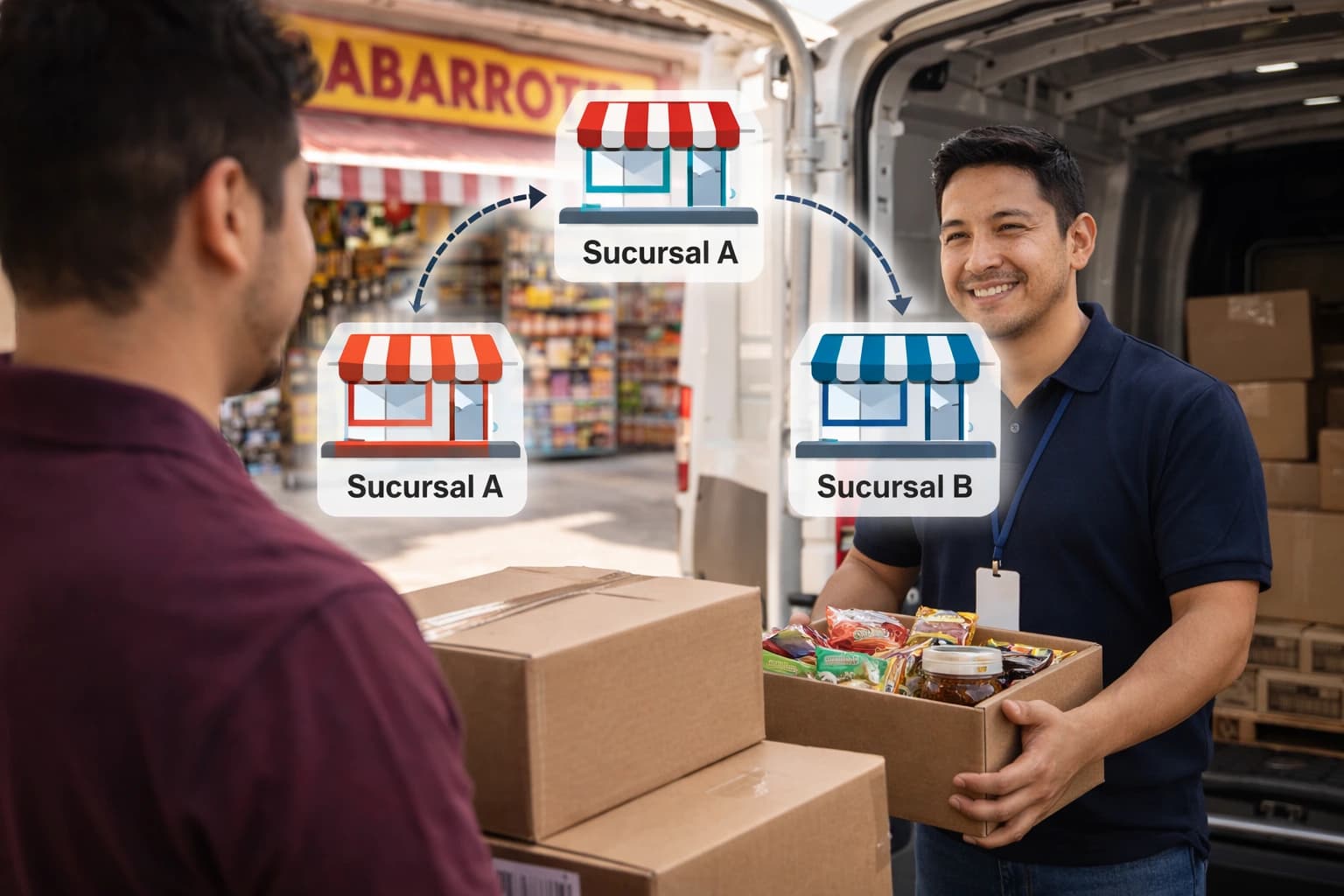 Traspasos entre sucursales